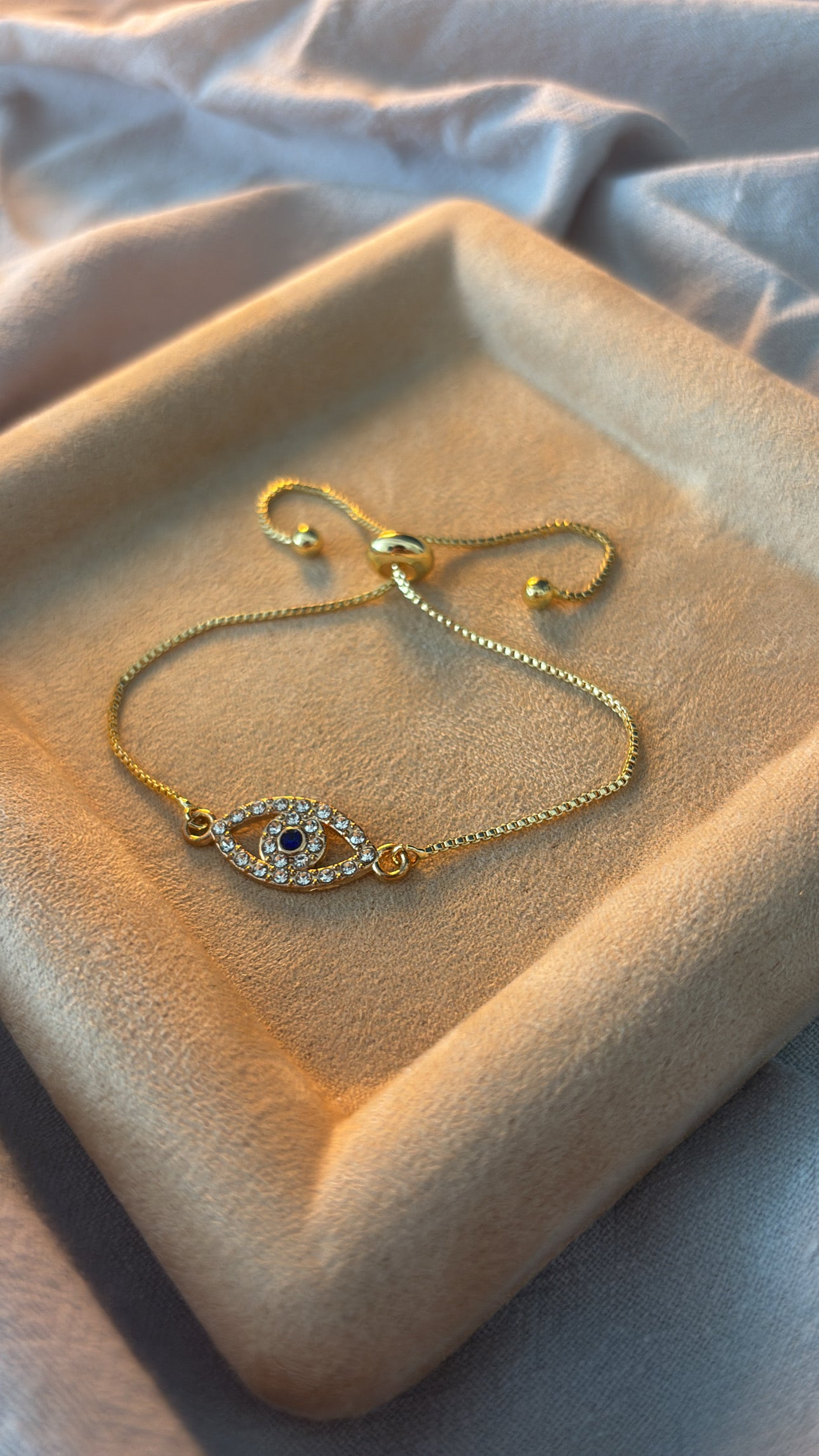 Evil Eye Adjustable Bracelet