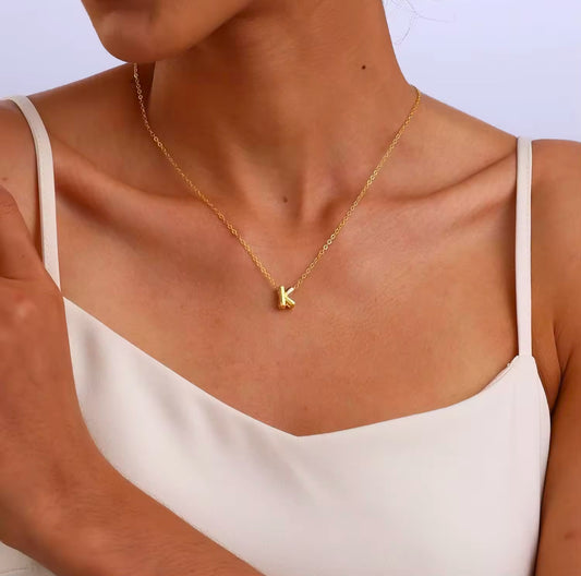 Initial Pendant Necklace