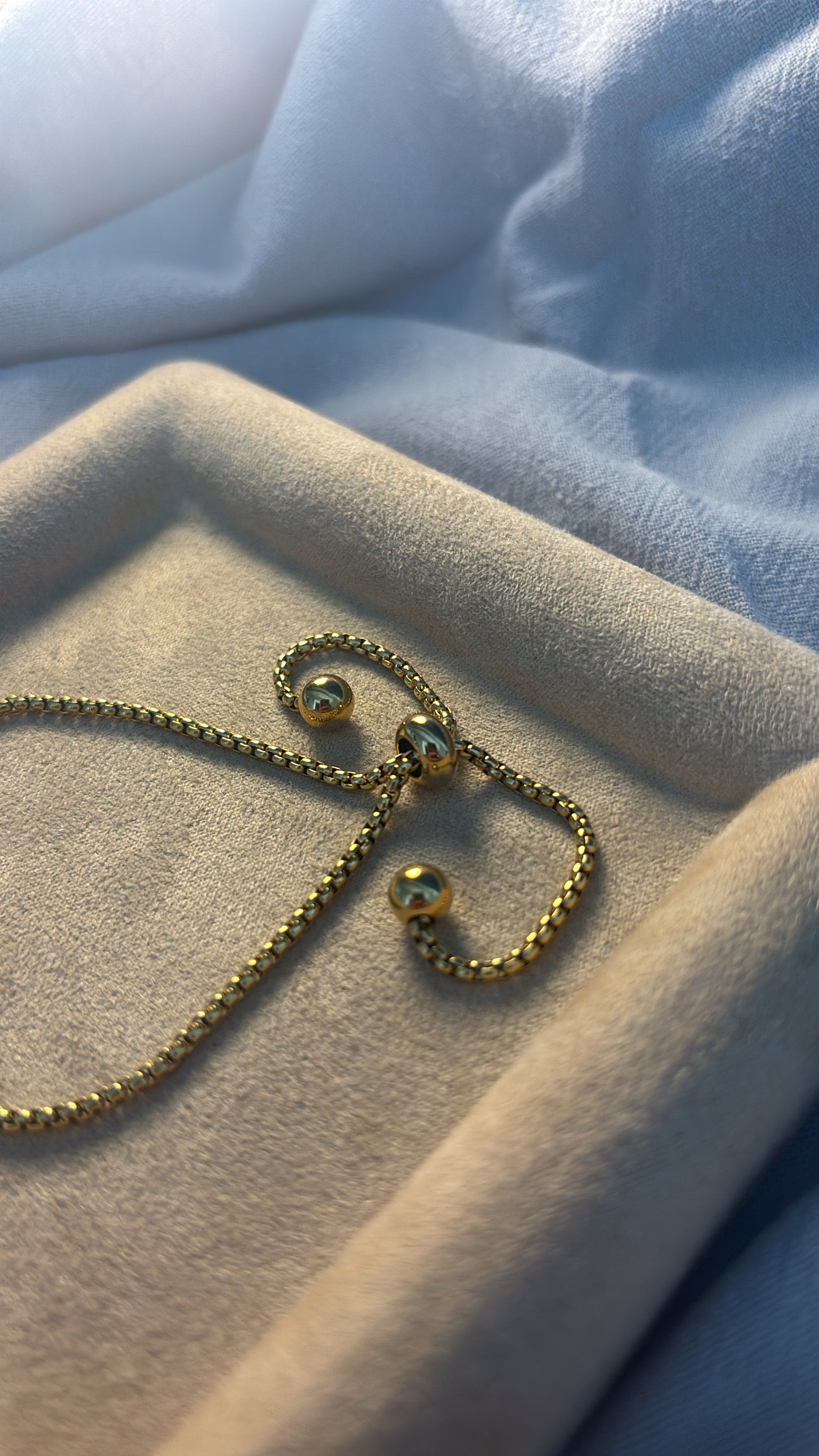Initial Four Leaf Clover Adjustable Bracelet