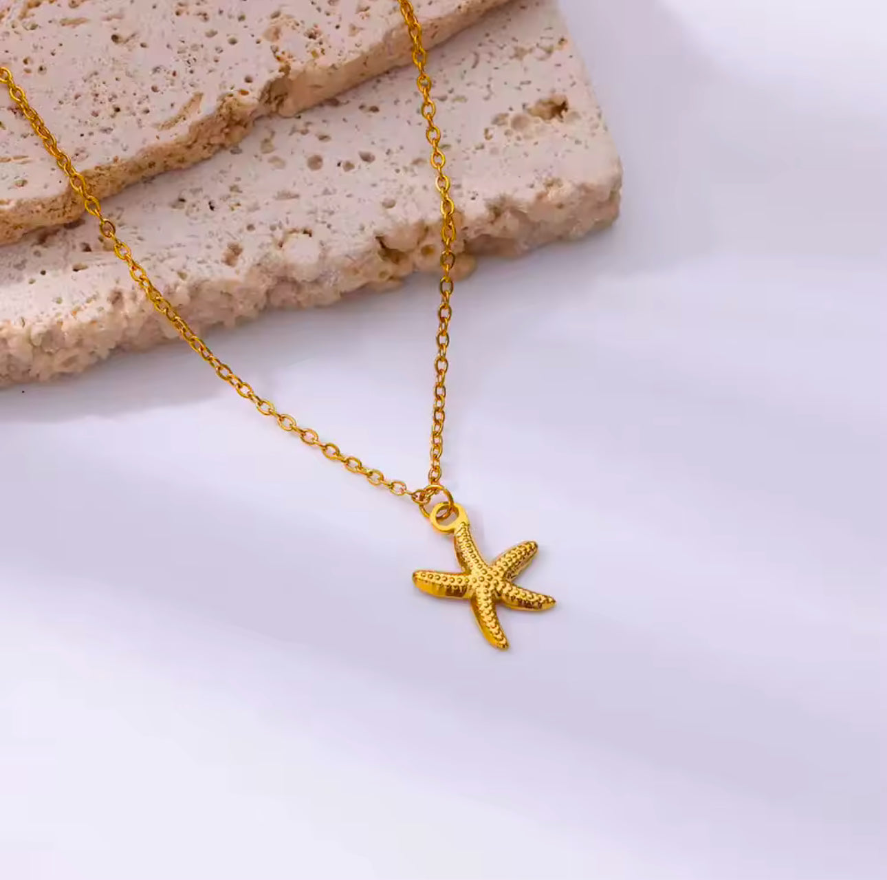 Starfish Small Pendant Necklace