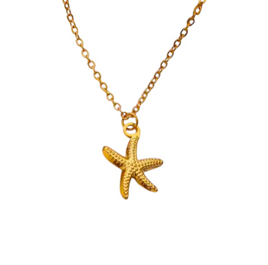 Starfish Small Pendant Necklace