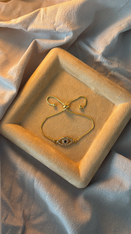 Evil Eye Adjustable Bracelet